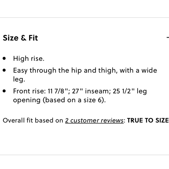 J. Crew , Wide Leg Pant in Luster Crape, Size: 8 - Picture 5 of 5